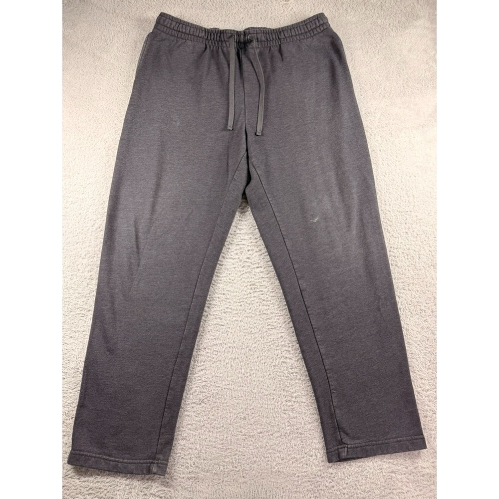 Tek Gear Ultra Soft Fleece Pants Mens XL Gray Sweat Pants Straight Leg